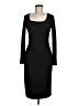 Calvin Klein Solid Black Cocktail Dress Size 6 - photo 1