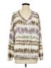 Easel Tie-dye Gray Long Sleeve Blouse Size S - photo 1