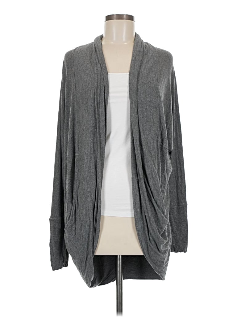 Pre-owned Max Studio Kimono In Gray