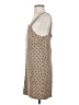 Mod Ref 100% Cotton Polka Dots Tan Casual Dress Size S - photo 5