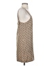 Mod Ref 100% Cotton Polka Dots Tan Casual Dress Size S - photo 4