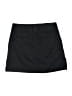 IZOD 100% Polyester Solid Black Casual Skirt Size 2 - photo 2