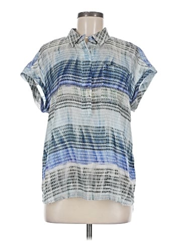 Go By Go Silk Short Sleeve Silk Top (view 1)