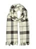 Eddie Bauer 100% Cotton Checkered-gingham Ivory Scarf One size - photo 1
