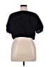 H&M Black Short Sleeve Blouse Size L - photo 2
