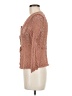 Peruvian Connection 100% Cotton Brown Cardigan Size M - photo 5