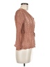 Peruvian Connection 100% Cotton Brown Cardigan Size M - photo 4