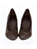 Anyi Lu 100% Leather Brown Heels Size EU 38 1/2 - photo 2