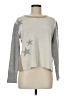 Splendid Stars Silver Gray Pullover Sweater Size M - photo 1