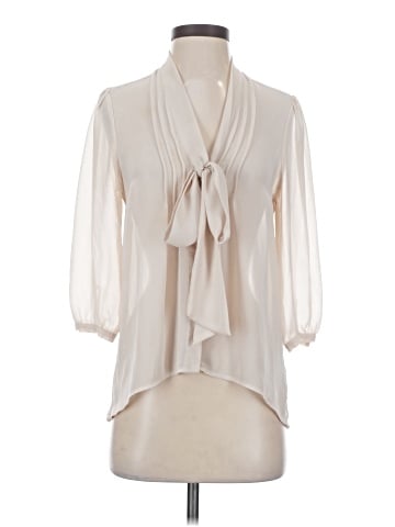 Pins and Needles 3/4 Sleeve Blouse (view 1)