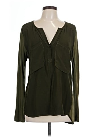 Language Long Sleeve Blouse (view 1)