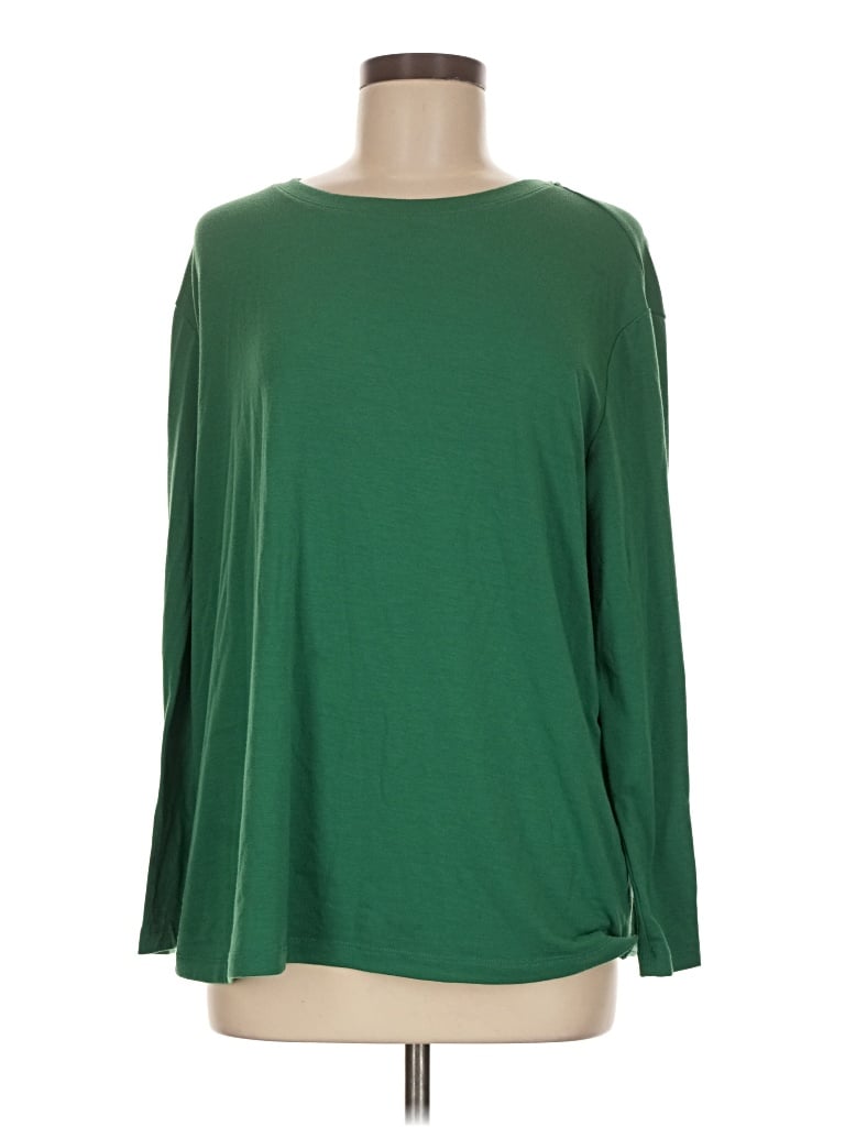 Pre-owned Trendy Queen 3/4 Sleeve T-shirt In Green