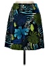 Cache Tropical Blue Casual Skirt Size 4 - photo 1
