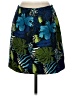 Cache Tropical Blue Casual Skirt Size 4 - photo 2