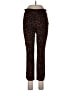 up! Animal Print Brown Casual Pants Size 10 - photo 1