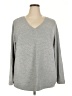 Hilary Radley Gray Pullover Sweater Size 2X - photo 1