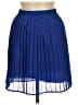 Aqua Solid Blue Casual Skirt Size M - photo 2