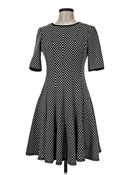 zara short fitted dress Danny & Nicole Scoop Neck Sleeveless Zipper Back Multi Print Knit Dress  with Matching Jacket main image 0