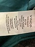 Vince. 100% Silk Teal Long Sleeve Silk Top Size XS - photo 8