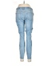 New Look Maternity Color Block Blue Jeans Size 10 Maternity - photo 2