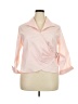 Onyx Pink 3/4 Sleeve Blouse Size 2X - photo 1