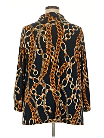 Added Dimension for Catherines Long Sleeve Blouse (view 2)