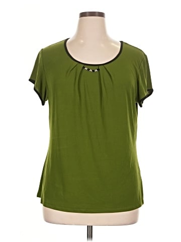 Notations Short Sleeve Blouse (view 1)