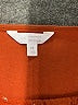 LC Lauren Conrad 100% Polyester Orange 3/4 Sleeve Blouse Size M - photo 7