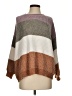 A Common Thread 100% Polyester Color Block Brown Pullover Sweater Size XS (petite) - photo 1