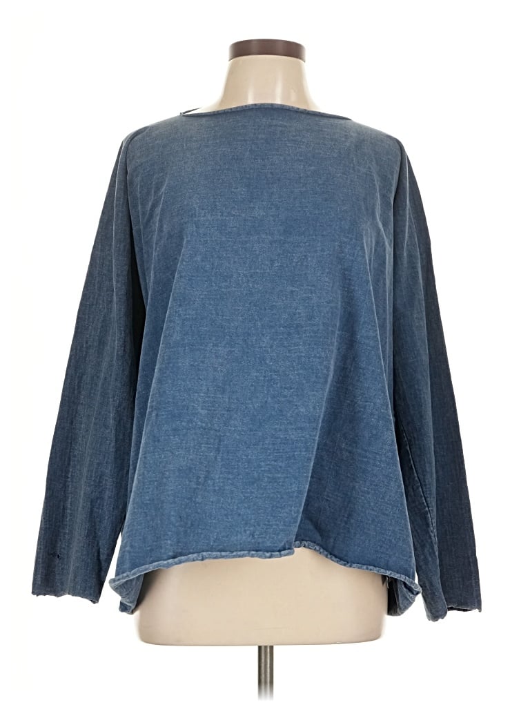 Pre-owned Unbranded Pullover Sweater In Blue