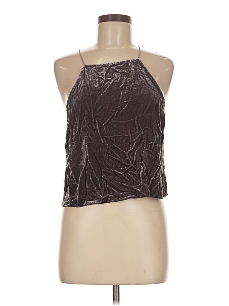 Pre-owned Wilfred Sleeveless Blouse In Brown