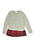 Crewcuts Outlet 100% Cotton Gray Dress Size 6 - 7 - photo 1