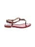 Coach Burgundy Sandals Size 5 1/2 - photo 1