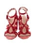 CAbi Red Sandals Size 7 1/2 - photo 2