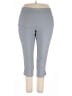 dalia Solid Gray Casual Pants Size 18 - photo 1