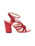 CAbi Red Sandals Size 7 1/2 - photo 1