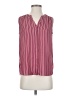 NYDJ 100% Polyester Burgundy Sleeveless Blouse Size XXS - photo 1