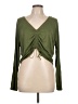 JoyLab Green Long Sleeve Top Size L - photo 1