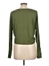JoyLab Green Long Sleeve Top Size L - photo 2