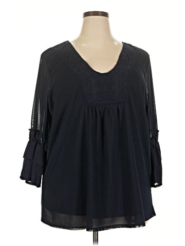 Verve Ami 3/4 Sleeve Blouse (view 1)