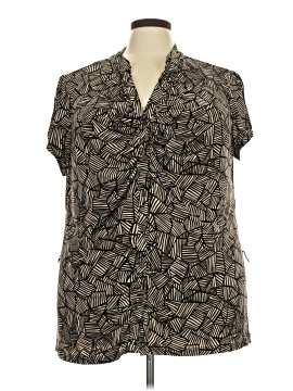 Lane Bryant Short Sleeve Blouse