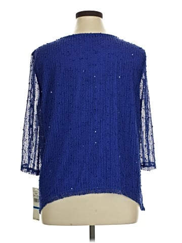 Alfred Dunner 3/4 Sleeve Blouse (view 2)