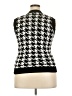 Unbranded Houndstooth Black Sweater Vest Size XXL (estimated) - photo 2