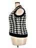 Unbranded Houndstooth Black Sweater Vest Size XXL (estimated) - photo 5