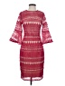 Cooper St 100% Polyester Red Burgundy Cocktail Dress Size 2 - photo 1