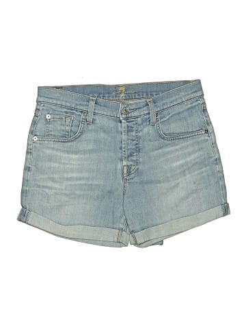 7 For All Mankind Denim Shorts (view 1)