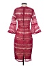 Cooper St 100% Polyester Red Burgundy Cocktail Dress Size 2 - photo 2