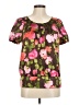 Apt. 9 Brown Short Sleeve Blouse Size M - photo 1