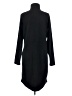 Lands' End 100% Polyester Black Casual Dress Size S (tall) - photo 2