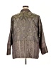 Citron Brown Gray 3/4 Sleeve Button-Down Shirt Size 2X - photo 2
